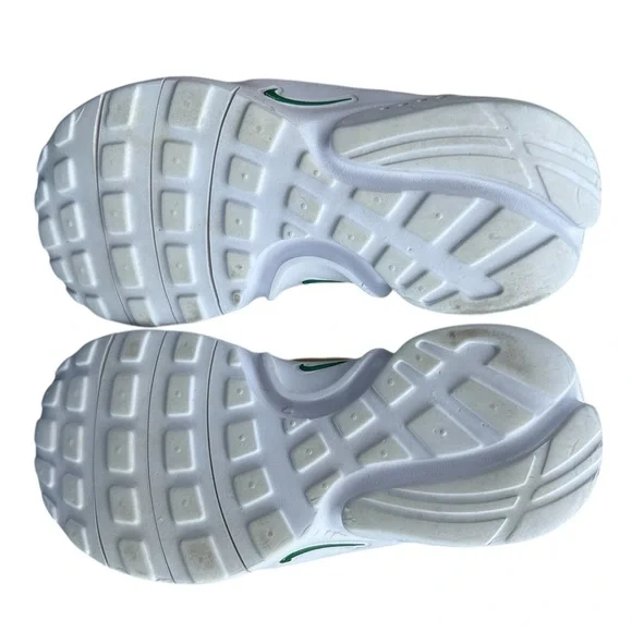 Nike Cream and Orange Sneakers Minimalist Low-Top Design Size10 C